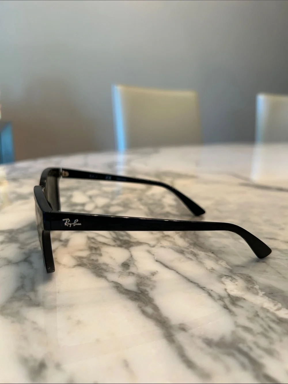 Ray-Ban Black Gloss Wayfarer Sunglasses